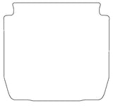 Genuine Hitech Audi TT Coupe Mk1 1999-2006 (with lashing cut-outs) Carpet / Rubber Dog / Golf / Pets Boot Liner Mat