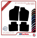 Fiat Punto 1995-1999 Black Tailored Carpet Car Mats HITECH