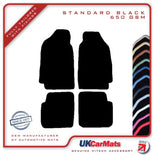 Fiat 131 1974-1984 Black Tailored Carpet Car Mats HITECH