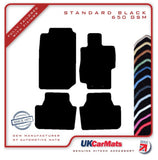 Honda Accord 4dr - Auto 2003-2008 Black Tailored Carpet Car Mats HITECH