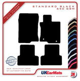 Honda Accord 4dr 2008-2012 Black Tailored Carpet Car Mats HITECH