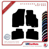 Hyundai i30 2007-2009 Black Tailored Carpet Car Mats HITECH