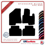 Hyundai ix35 2009-2015 Black Tailored Carpet Car Mats HITECH