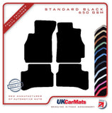 Hyundai Accent 1999-2005 Black Tailored Carpet Car Mats HITECH