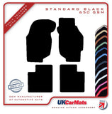 Honda Concerto 1989-1995 Black Tailored Carpet Car Mats HITECH