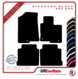 Kia Optima Sedan 2016 onwards Black Tailored Carpet Car Mats HITECH