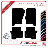 Land Rover Discovery 4 (Fixings All 4 Mats) 2009-2016 Black Tailored Carpet Car Mats HITECH