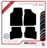 Mazda 323 1989-1994 Black Tailored Carpet Car Mats HITECH