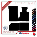 Mercedes E Class (W123) Saloon LWB 1975-1985 Black Tailored Carpet Car Mats HITECH