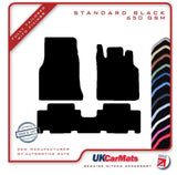 Mercedes A Class (W168) SWB 1998-2004 Black Tailored Carpet Car Mats HITECH