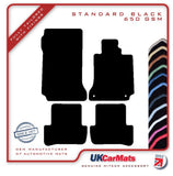 Mercedes C Class (W204) Manual Saloon/Estate 2007-2014 Black Tailored Carpet Car Mats HITECH