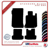 Mercedes C Class (W204) Coupe Automatic 2011-2015 Black Tailored Carpet Car Mats HITECH