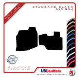 Mitsubishi Fuso Canter 2012 onwards Black Tailored Carpet Car Mats HITECH