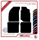 Mitsubishi Evo 7-8 2001-2005 Black Tailored Carpet Car Mats HITECH