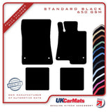 Mercedes SLC 2016 onwards Black Tailored Carpet Car Mats HITECH