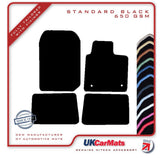 Renault Twingo 2007-2014 Black Tailored Carpet Car Mats HITECH