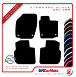 Skoda Rapid 2012 onwards Black Tailored Carpet Car Mats HITECH
