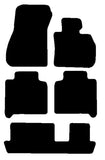 BMW 2 Series Grand Tourer F46 2015 onwards Black Premium Carpet Tailored Car Mats NV HITECH