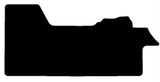 Citroen Relay 2006 onwards Black Luxury Velour Tailored Carpet Car Van Mats HITECH