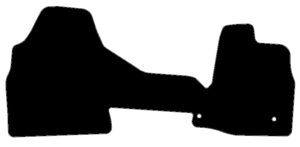 Citroen Berlingo Multiflex 1Pce 2008-2018 Black Luxury Velour Tailored Carpet Car Van Mats HITECH