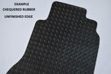 Ford Transit Courier 2014 onwards Chequered Rubber Tailored Van Mats HITECH