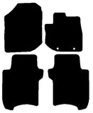 Honda Jazz 2008-2014 Black Premium Carpet Tailored Car Mats NV HITECH