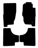 Jeep Cherokee 2001-2007 Black Premium Carpet Tailored Car Mats NV HITECH