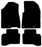 Kia Niro 2017-2022 Black Premium Carpet Tailored Car Mats NV HITECH