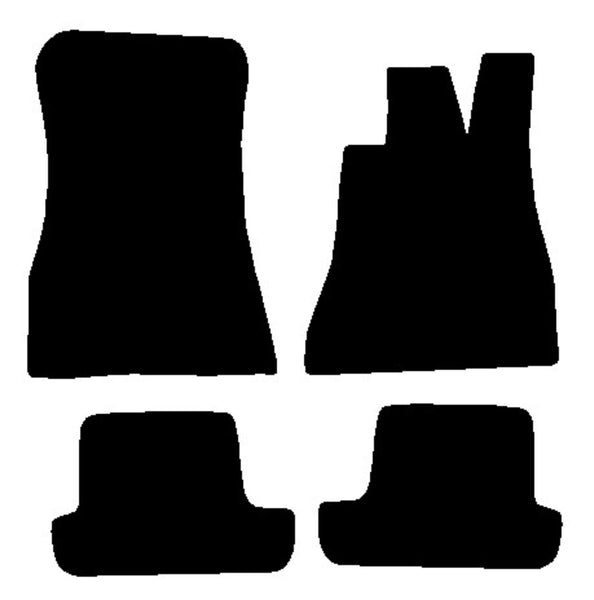 Lexus SC 2001 onwards Black Premium Carpet Tailored Car Mats NV HITECH