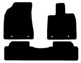 Lexus RX 2008-2016 Black Premium Carpet Tailored Car Mats NV HITECH