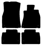 Lexus LS 460 2007 onwards Black Premium Carpet Tailored Car Mats NV HITECH