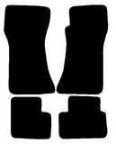 Mazda RX7 Mk1 1978-1986 Black Premium Carpet Tailored Car Mats NV HITECH
