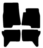 Mitsubishi Shogun SWB 2000-2007 Black Premium Carpet Tailored Car Mats NV HITECH