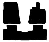 Mitsubishi Shogun SWB 2007 onwards Black Premium Carpet Tailored Car Mats NV HITECH