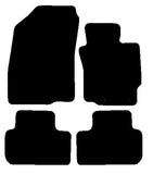 Mitsubishi ASX Manual 2010 onwards Black Premium Carpet Tailored Car Mats NV HITECH
