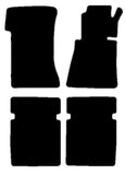 Mercedes S Class (W108) Saloon 1965-1972 Black Premium Carpet Tailored Car Mats NV HITECH