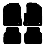 MG MG6 2010-2017 Black Premium Carpet Tailored Car Mats NV HITECH