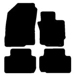 Mitsubishi Eclipse Cross Manual 2017 onwards Black Premium Carpet Tailored Car Mats NV HITECH
