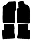 Peugeot 306 1993-2002 Black Premium Carpet Tailored Car Mats NV HITECH