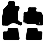 Peugeot iON 2010-2014 Black Premium Carpet Tailored Car Mats NV HITECH