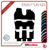 Citroen C8 2003-2010 Black Premium Carpet Tailored Car Mats HITECH