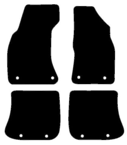 Audi A4 (B5) 1995-2001 Tailored Luxury Carpet Car Mats HITECH