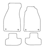 Alfa Romeo GTV 1996-2005 Tailored VS Rubber Car Mats
