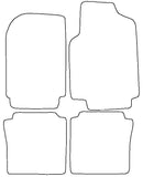 Alfa Romeo 75 / Alfetta 1990-1992 Tailored VS Rubber Car Mats