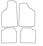 Alfa Romeo 33 1990-1995 Tailored VS Rubber Car Mats
