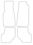 Aston Martin DB7 Coupe Automatic 1993-2000 Tailored VS Rubber Car Mats