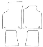 Audi TT Coupe Mk1 1999-2006 Tailored VS Rubber Car Mats