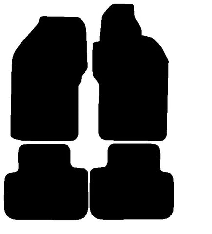 Alfa Romeo 147 Selespeed 2001-2006 Tailored Premium Carpet Car Mats HITECH