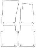 Audi A8 LWB 2003-2010 Tailored VS Rubber Car Mats