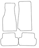 Aston Martin DB7 Convertible 1996-2003 Tailored VS Rubber Car Mats